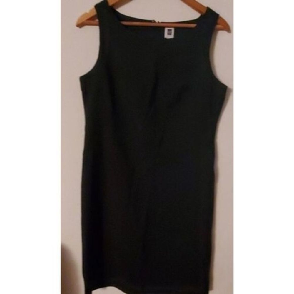 Gap Factory Black Sleeveless Wool Blend Dress 14